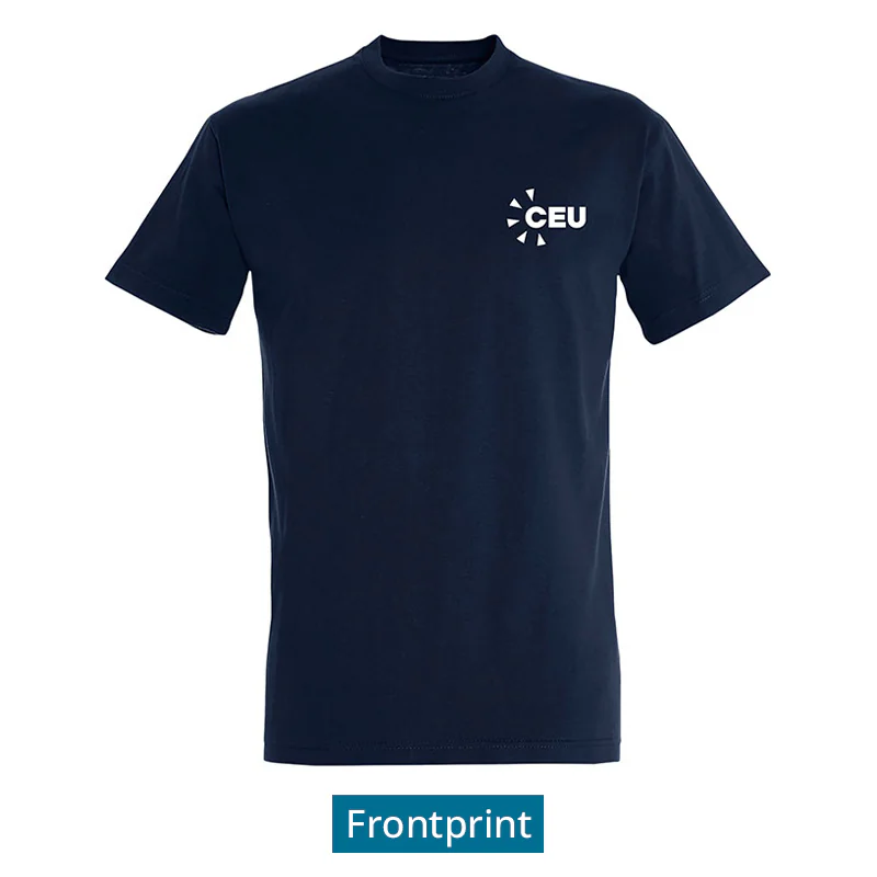 Navy Unisex Shirt mit CEU Logo