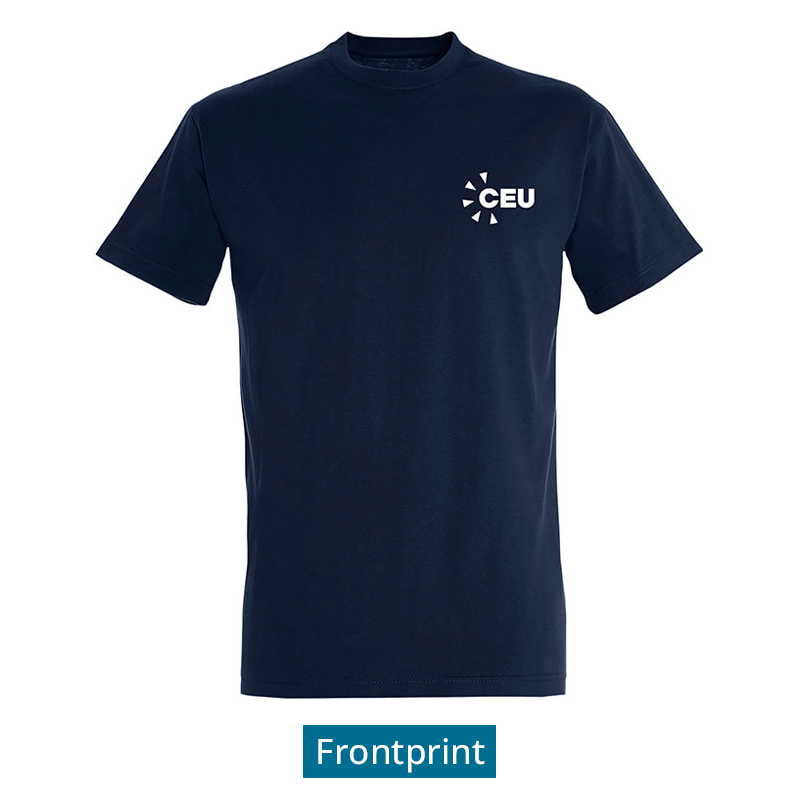 Navy Unisex Shirt mit CEU Logo